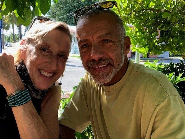 Photo of Lorrie and Andrew Monteiro who are Red Cross volunteers