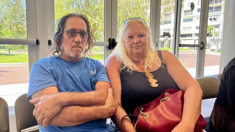 Susan Matthews and her husband Kevin 