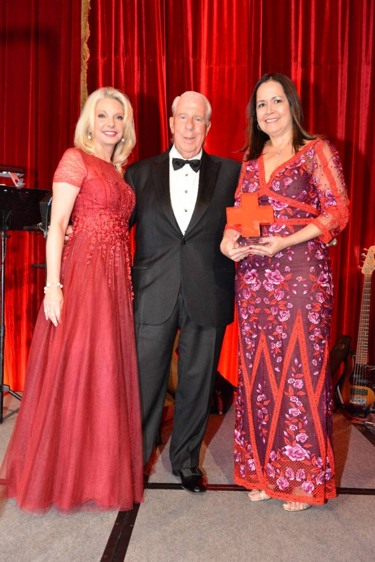 Crystal Cross Award presentation