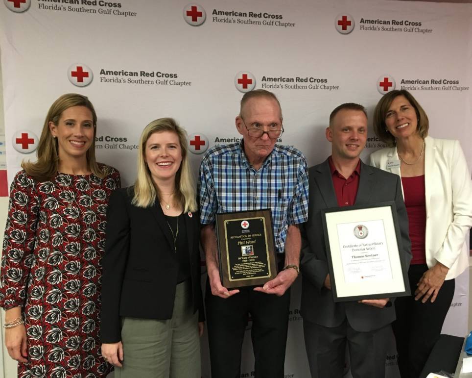 Southern Gulf Volunteers Recognized | News | Red Cross