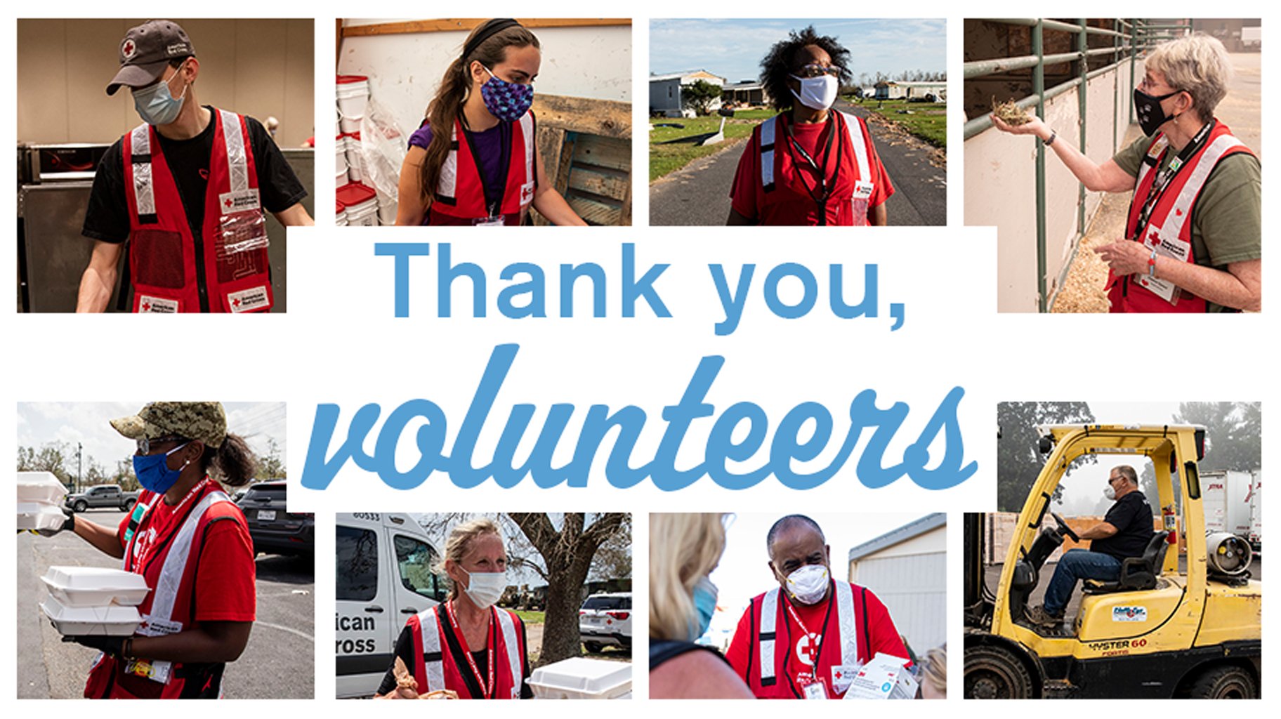 National Volunteer Week Red Cross thanks volunteers for stepping up