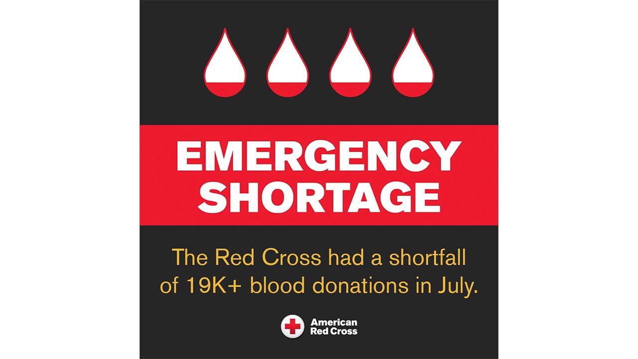 emergency shortage banner