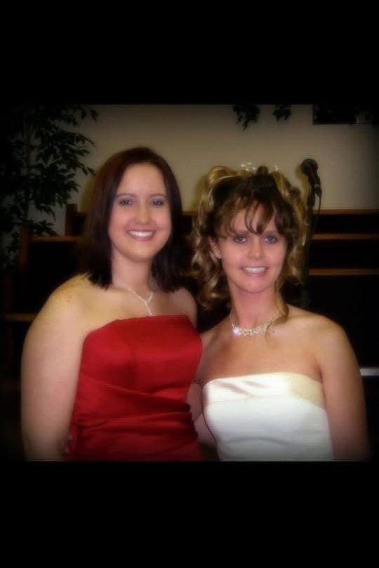 Brandy and her sister Danyelle.