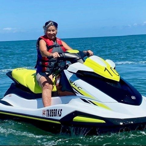 One Woman on Jet Ski