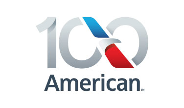 American Airlines logo.