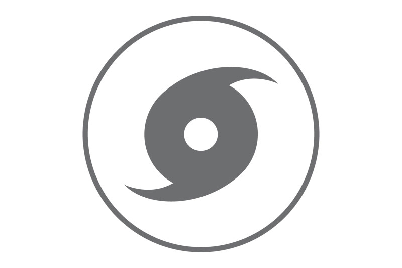 hurricane icon.