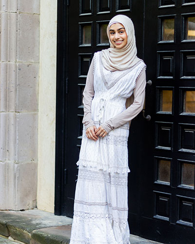 headshot of Sameeha Syed.