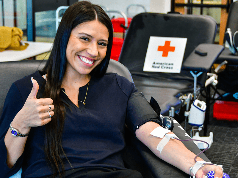 The North Texas Region collects life-saving blood donations as well as provides disaster support, health and safety training, Service to the Armed Forces and International Services.