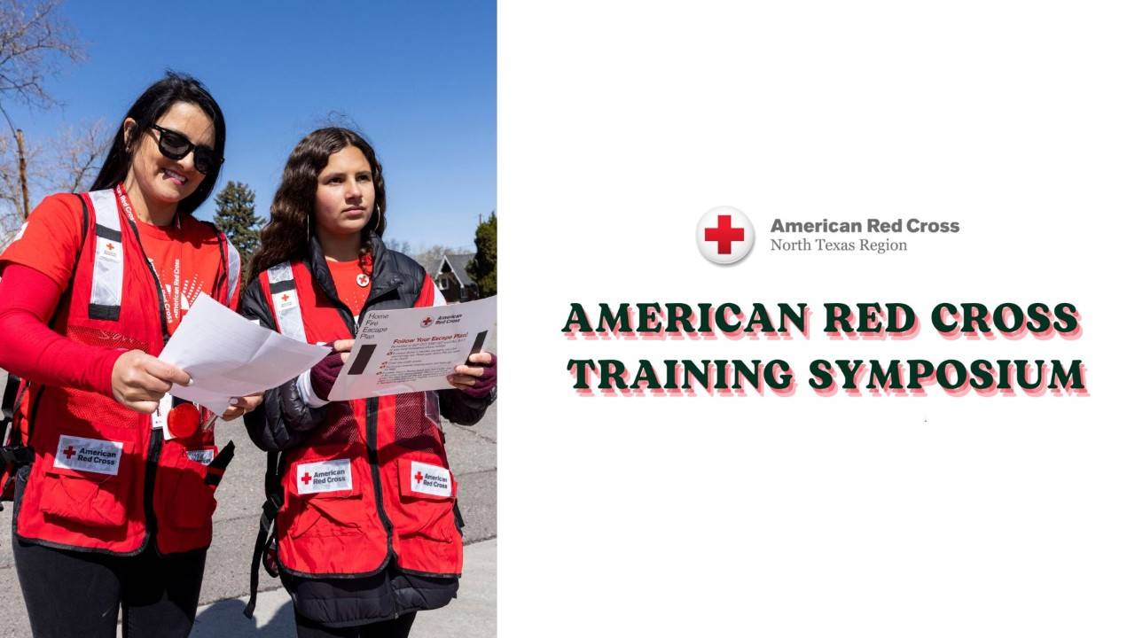 volunteer symposium header with two volunteers