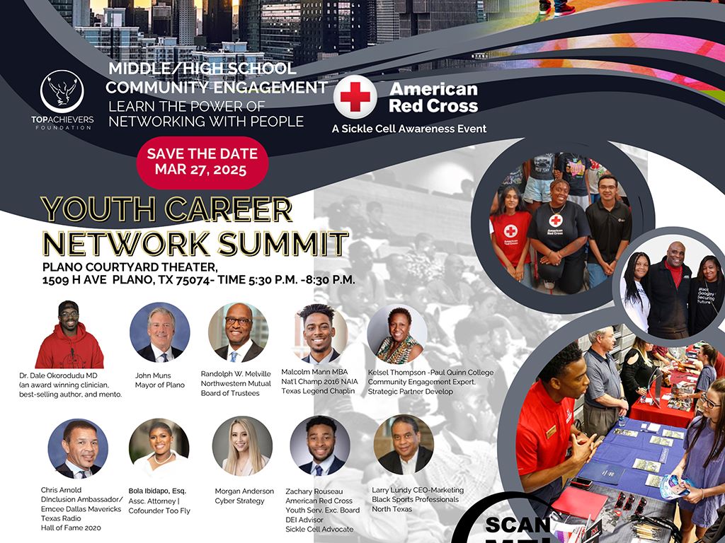 youth networking event flyer