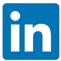Linkedin logo.