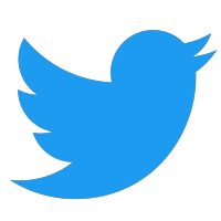 Twitter logo icon