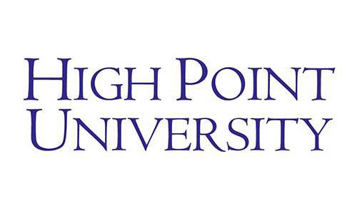 High Point University logo.