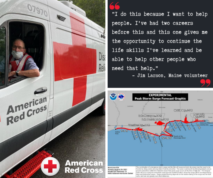 Volunteers Help | Hurricane Ida | Red Cross of Northern New England