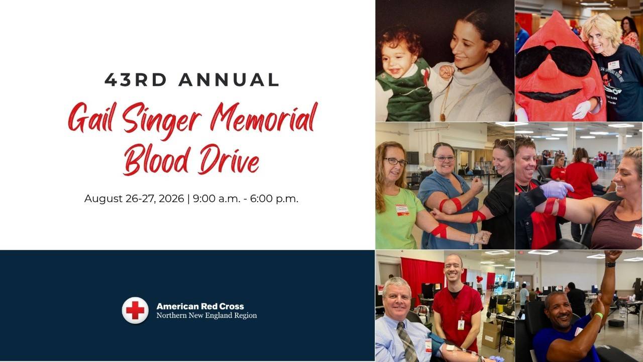 gail singer blood drive graphic