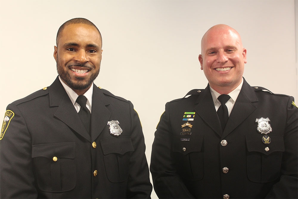 Trevor Thomas and George Harper photo