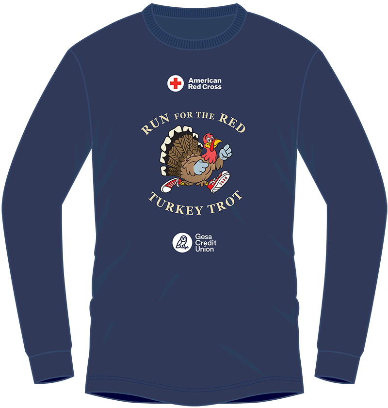 Run for the Red Turkey Trot shirt.