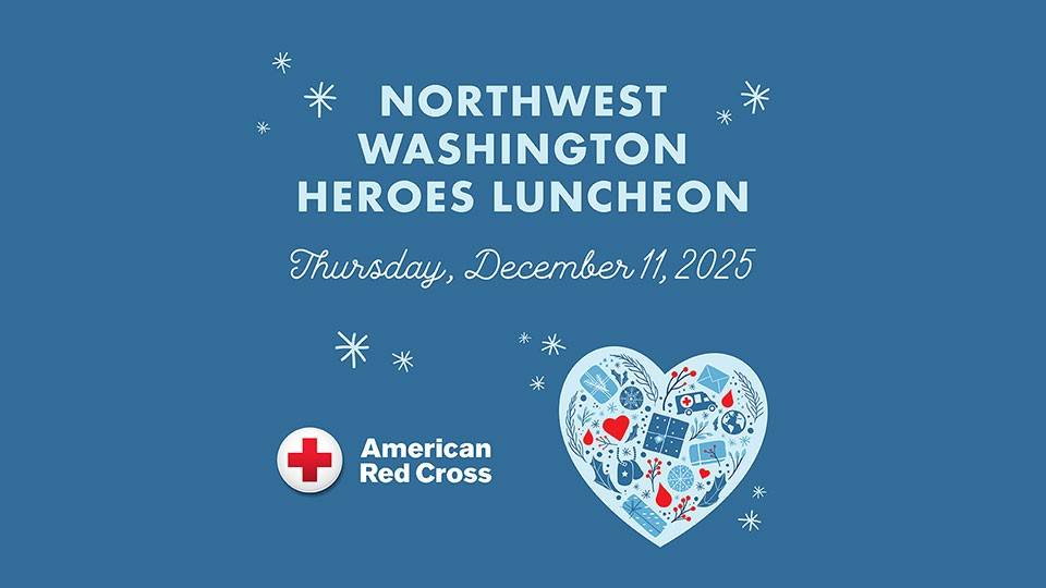 Northwest Washington Heroes Luncheon banner.