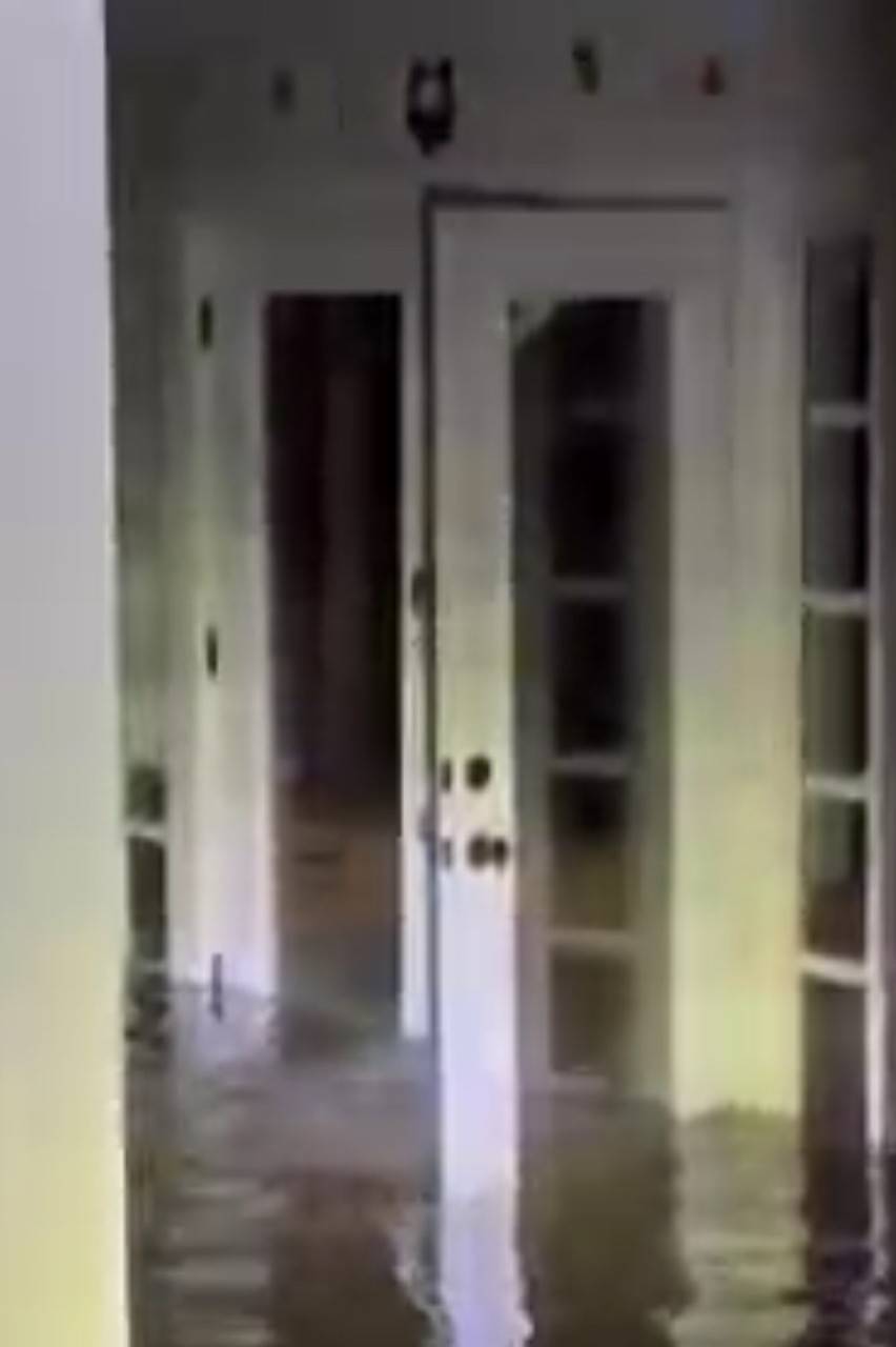 Image of flooding in home