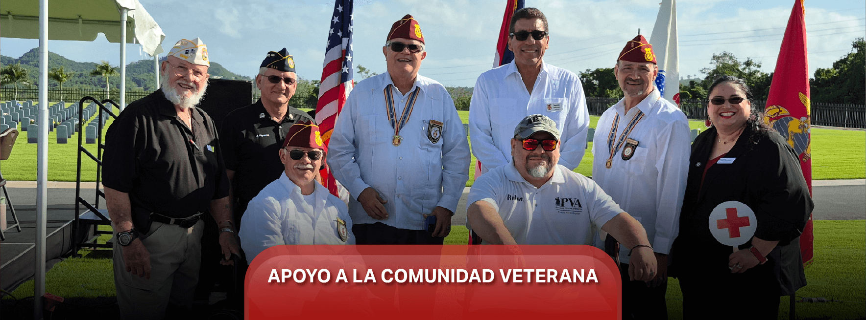 Apoyo a la comunidad veterana