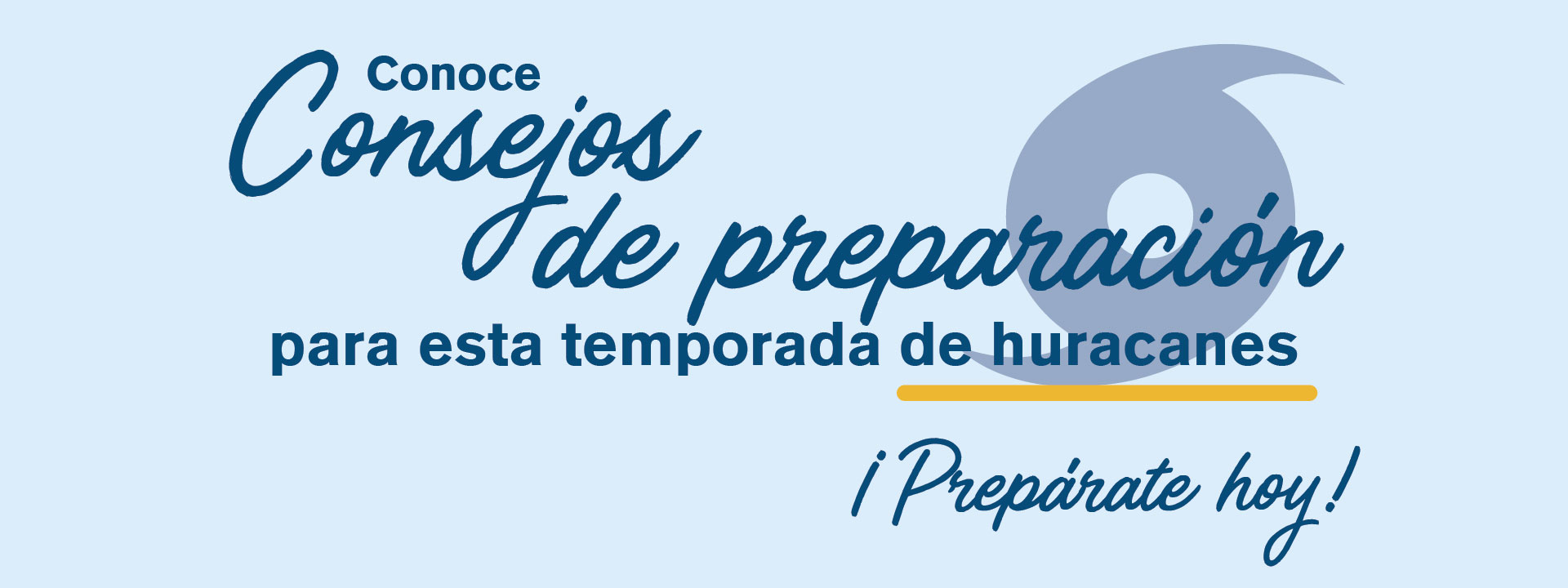 Prepárese para desastres y emergencias