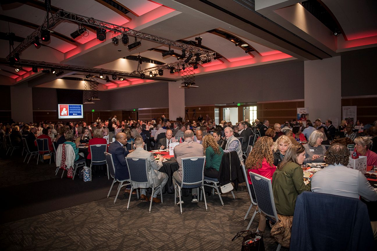 luncheon attendees