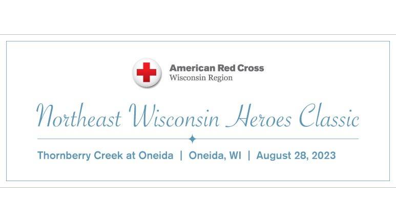 Northwest Wisconsin Heroes Classic banner with Red Cross logo