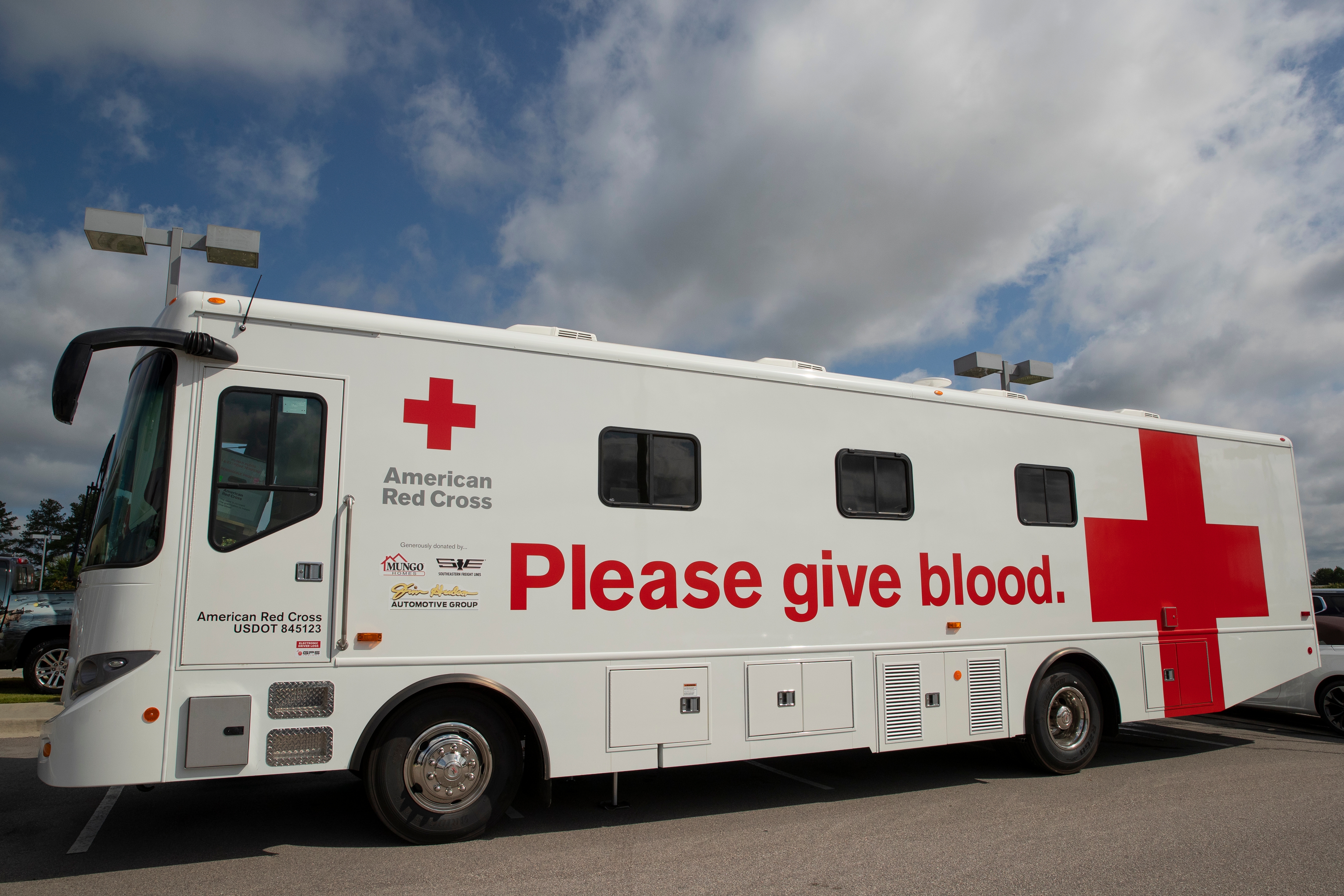 blood drive vehicle