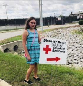 Maia Campbell, Field Ambassador for the American Red Cross.