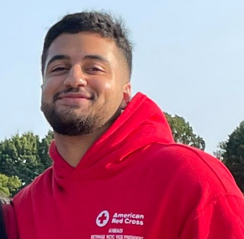 Raymond Ahmadi, Field Ambassador for the American Red Cross.