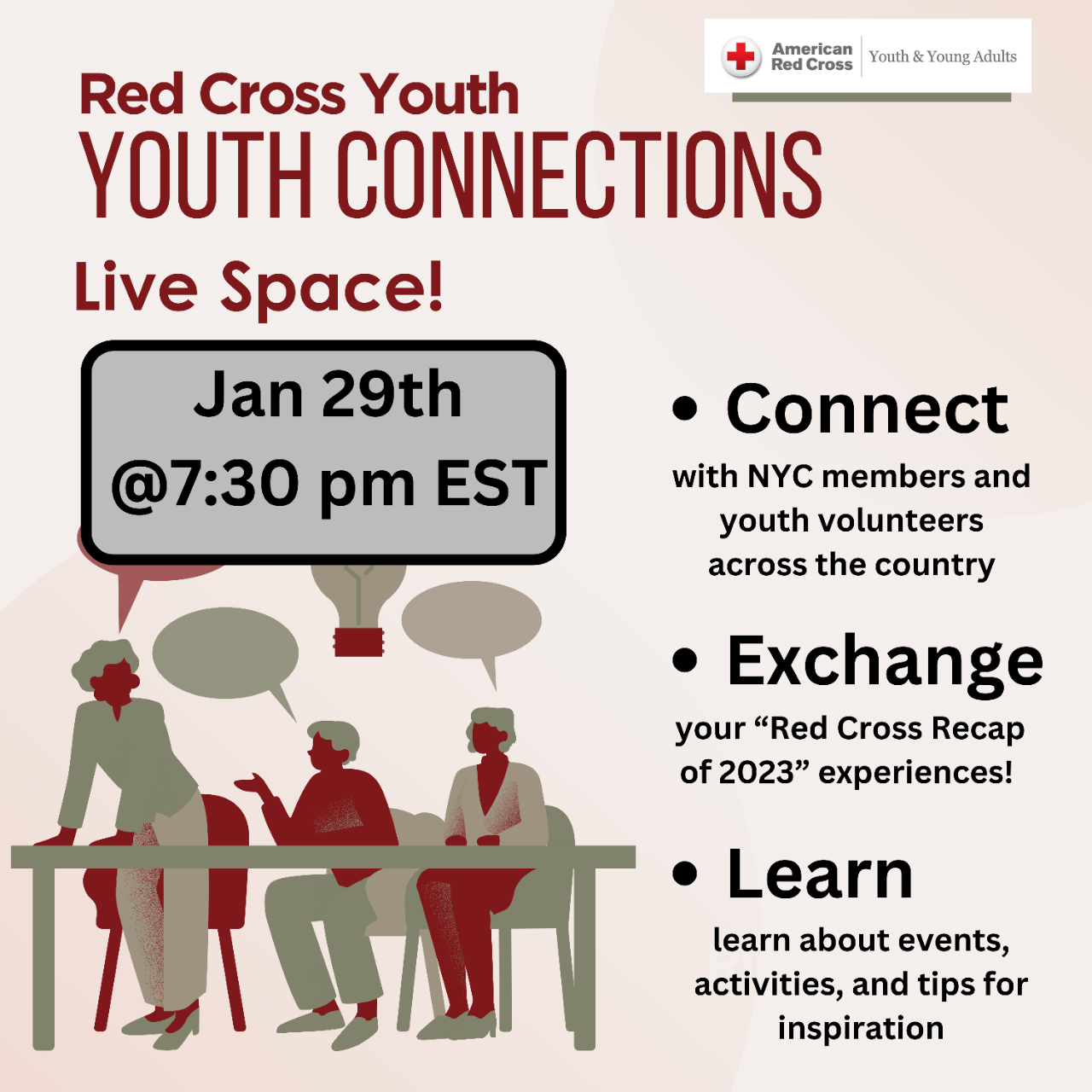 Youth Connections Red Cross Youth American Red Cross