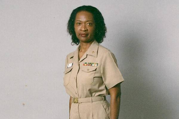 Headshot of Tony Holland in her military uniform.