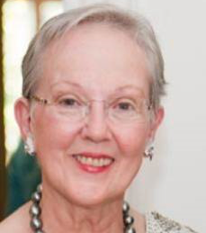 Barbara Bovender, serves on the National Council at the Tiffany Circle.