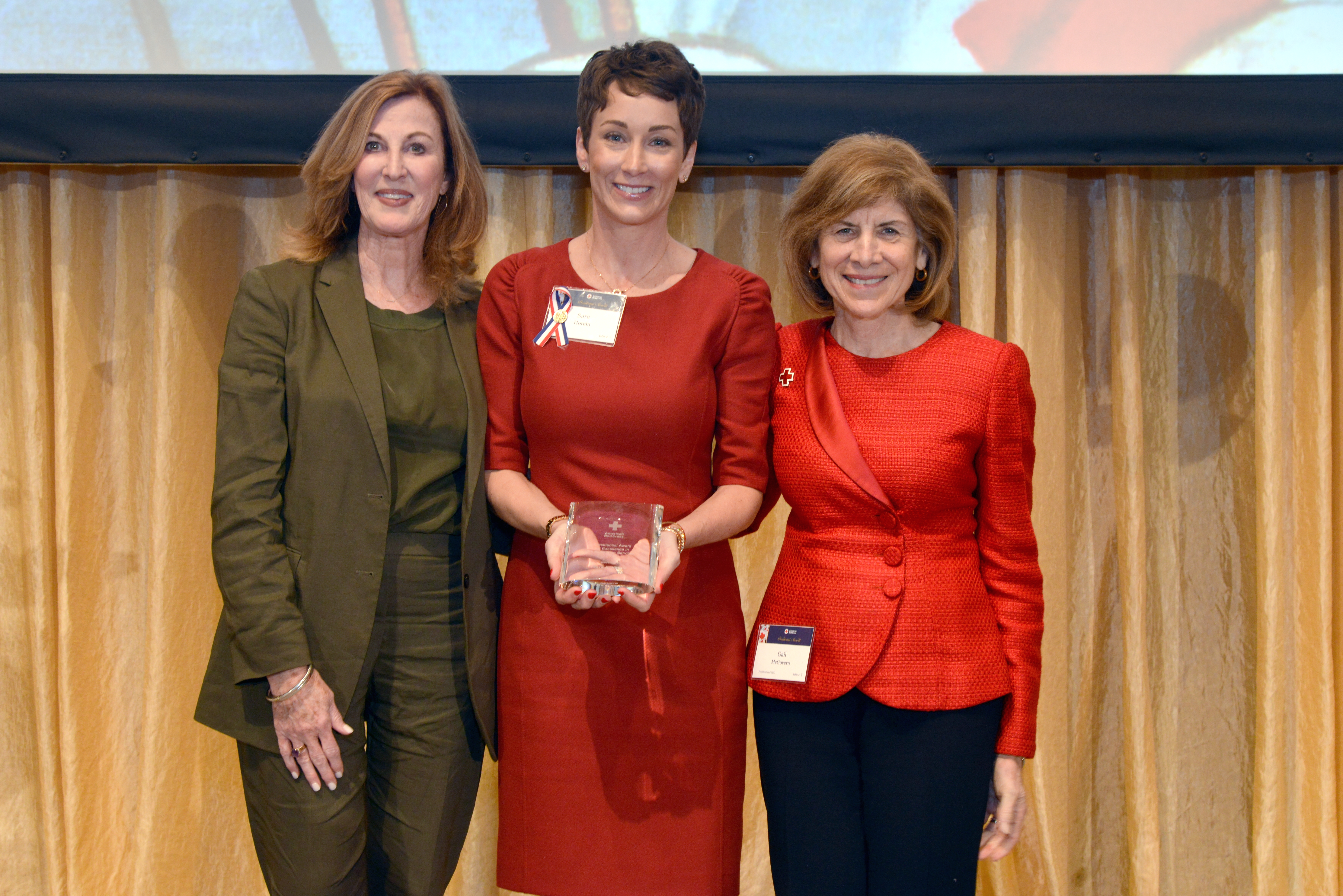 April 27, 2023. Nancy Peery Marriott Hall of Service, American Red Cross National Headquarters, Washington, DC. Presidential Awards Dinner Event 2023. Photos by Dermot Tatlow/American Red Cross

