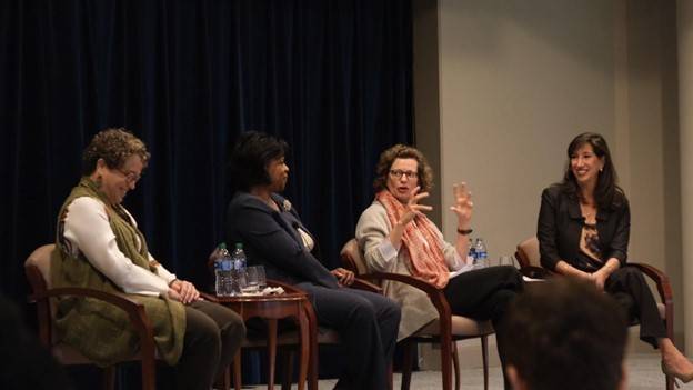 Panel discussion at Tiffany Circle Georgia Region Women’s Leadership Breakfast
