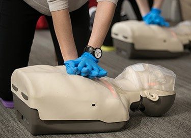 CPR training 