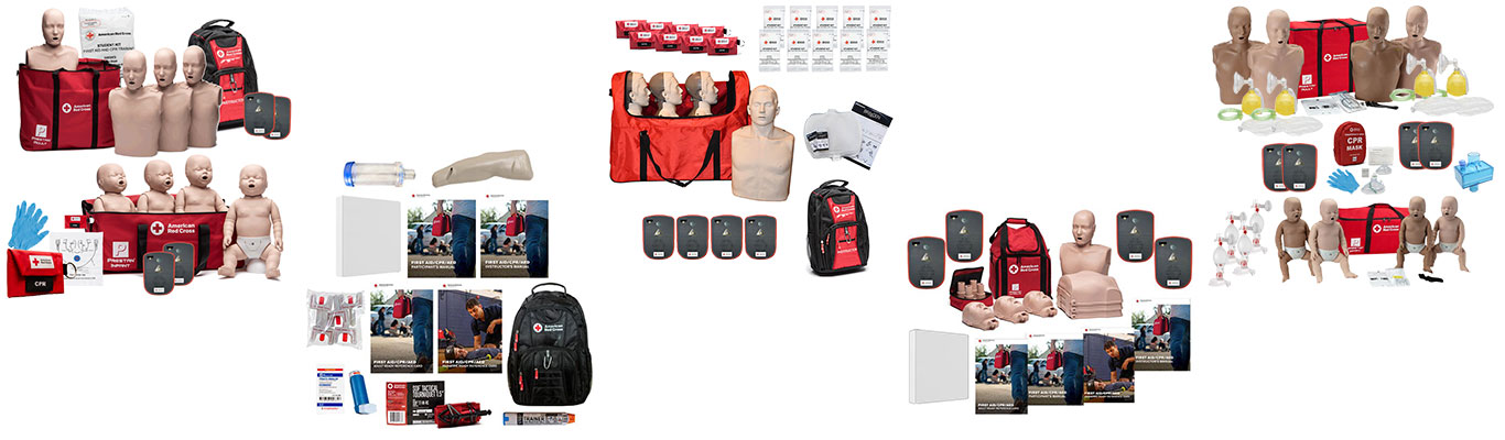 List of Instructor Kits from the Red Cross Store.