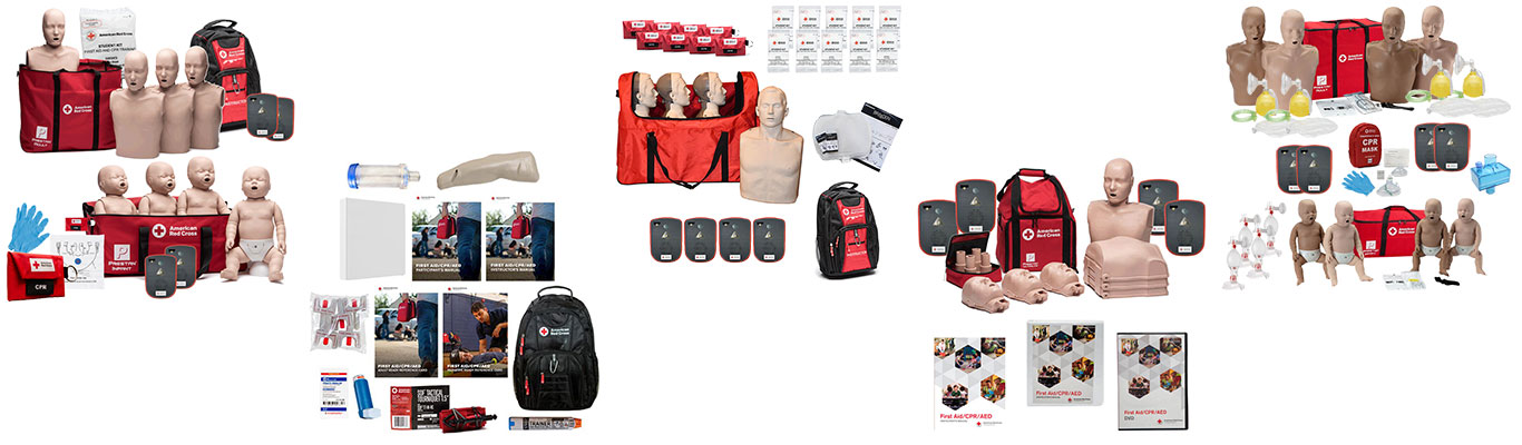 List of Instructor Kits from the Red Cross Store.