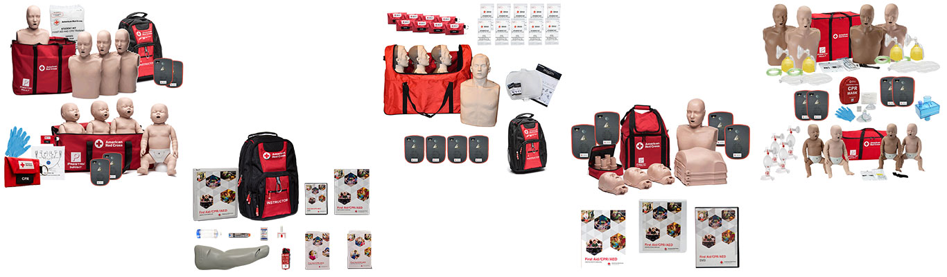 List of Instructor Kits from the Red Cross Store.