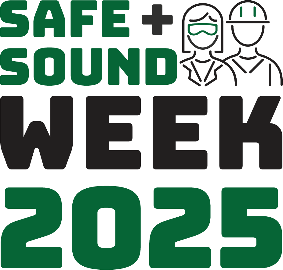 Safe and Sound Week 2025 logo