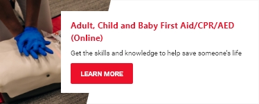 Adult, Child and Baby First Aid/CPR/AED (Online)