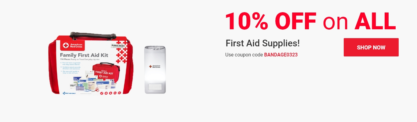10% off on all First Aid Supplies!