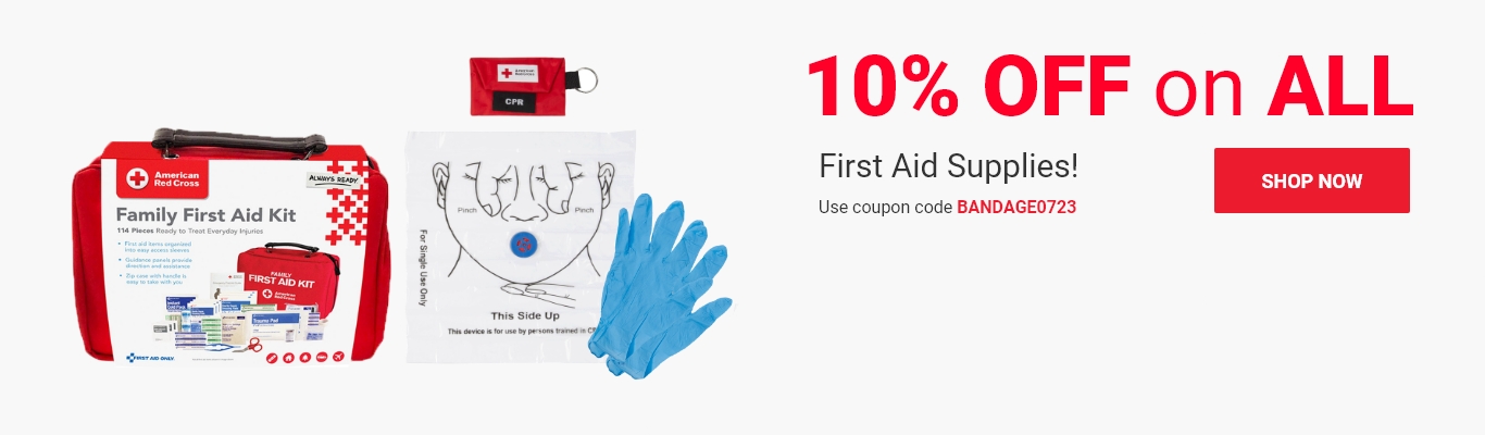 FREE SHIPPING on ALL First Aid Supplies!