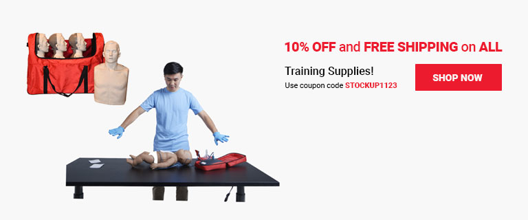 10% OFF and FREE SHIPPING on ALL Training Supplies! Use coupon code STOCKUP1123 at checkout! Shop Now >