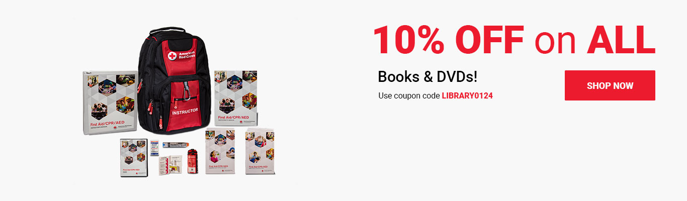 10% OFF on ALL Books & DVDs! Use coupon code LIBRARY0124 at checkout! Shop Now >