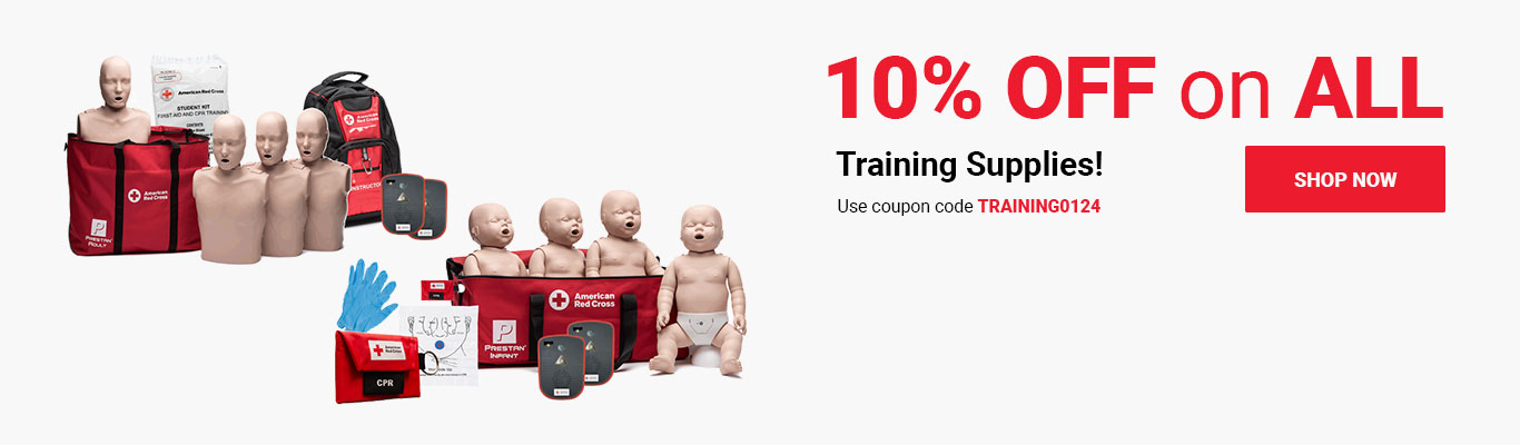 10% OFF on ALL Training Supplies! Use coupon code TRAINING0124 at checkout! Shop Now >