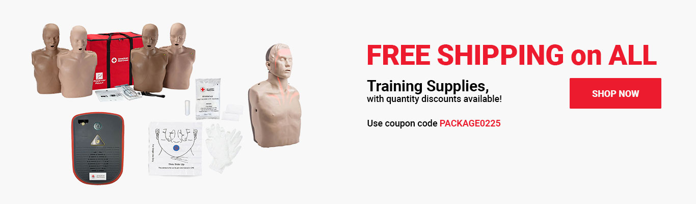FREE SHIPPING on ALL Training Supplies, with quantity discounts available! Use coupon code PACKAGE0225 at checkout! Shop Now >