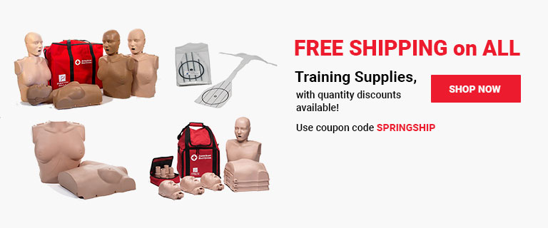 FREE SHIPPING on ALL Training Supplies, with quantity discounts available! Use coupon code SPRINGSHIP at checkout! Shop Now >