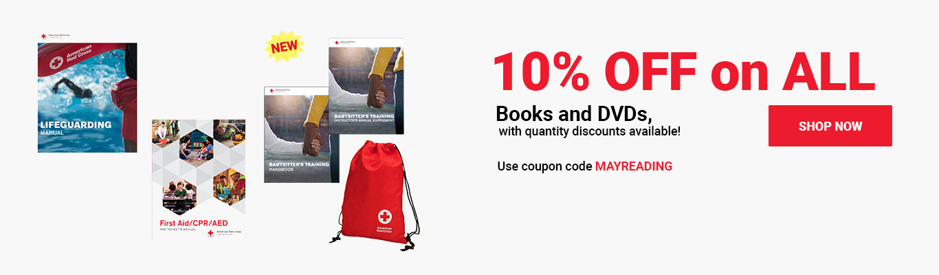 10% OFF on ALL Books and DVDs, with quantity discounts available! Use coupon code MAYREADING at checkout! Shop Now >