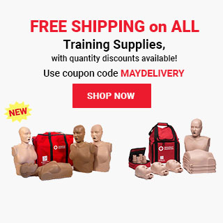 FREE SHIPPING on ALL Training Supplies, with quantity discounts available! Use coupon code MAYDELIVERY at checkout! Shop Now >